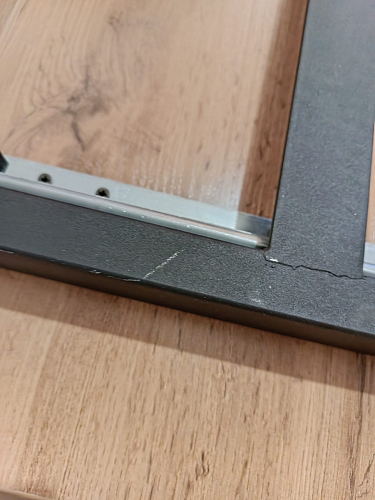 Деревянный стол Лота Лофт 120х75 белый матовый / дуб крафт золотой фото покупателя 177