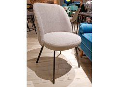 Стул на металлокаркасе Praga серый из шоурума 2