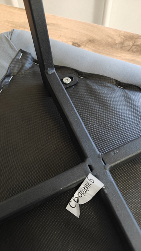 Обеденная группа Эделин темно-серый / дуб вотан / черный матовый фото покупателя 15