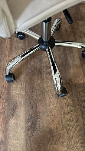 Компьютерное кресло One/Ван флок молочный 4 фото покупателя 28