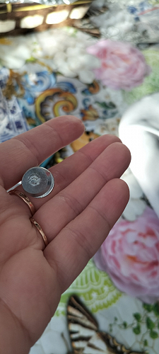 Стул на металлокаркасе Чилли синяя ткань / белый фото покупателя 1242