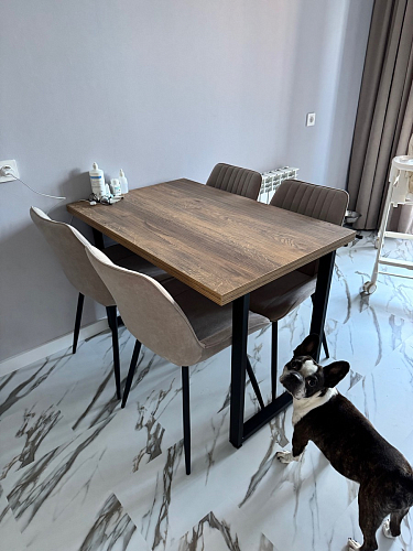 Комплект стульев Седа К 2 шт латте / черный фото покупателя 284