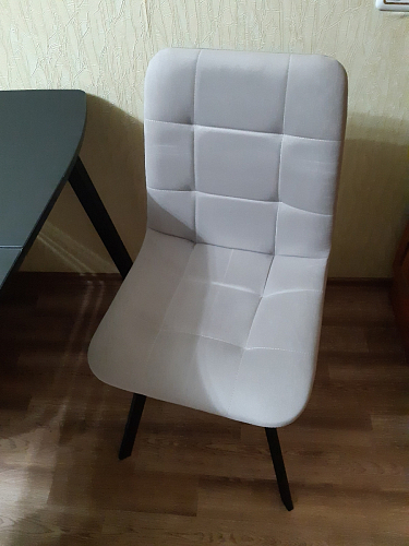 Стул на металлокаркасе Чилли бирюзовый / черный фото покупателя 1354