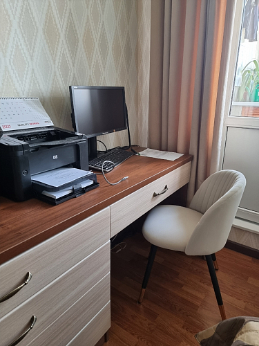 Стул на металлокаркасе Gabi dark beige / black / silver фото покупателя 990