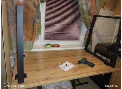 Деревянный стол Лота Лофт 120(160)х75 черный матовый / бетон светлый фото покупателя 445