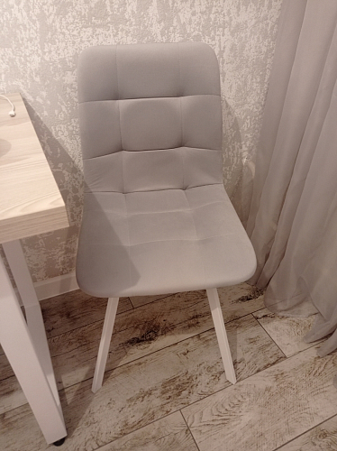 Комплект стульев Чилли 2 шт бежевый / черный фото покупателя 17