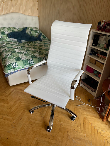 Компьютерное кресло Rota белое фото покупателя 14