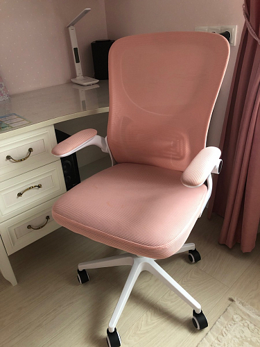 Компьютерное кресло Konfi pink / white фото покупателя 299