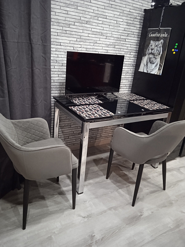 Стул на металлокаркасе Vener dark gray фото покупателя 1