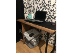 Письменный стол Челси Лофт дуб делано светлый / белый матовый фото покупателя 44