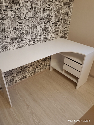 Стол письменный СПм-25 левый венге фото покупателя 24