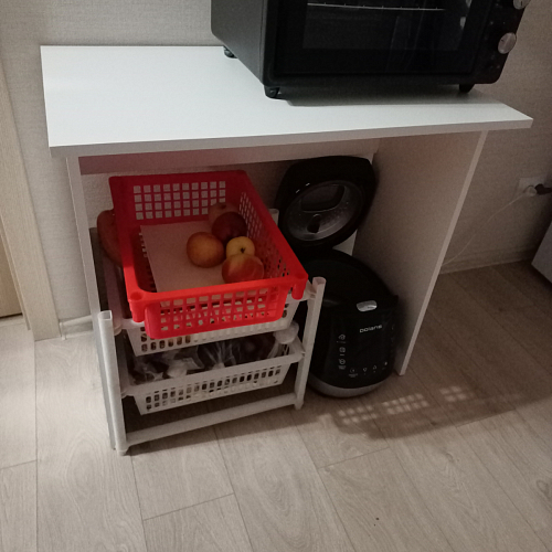 Стол письменный Kiwi белый  - Уцененный экземпляр фото покупателя 46