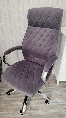 Компьютерное кресло Monte белое фото покупателя 7