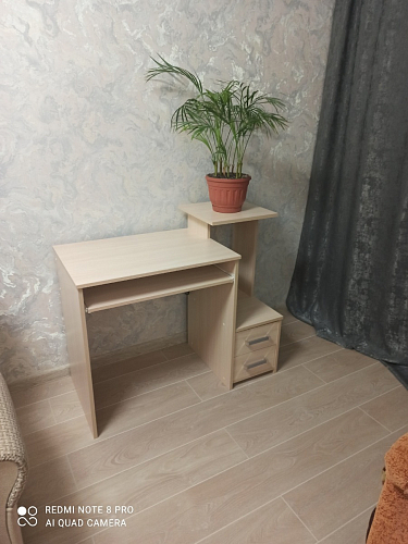 Компьютерный стол Джаз-24 правый дуб сонома фото покупателя 113