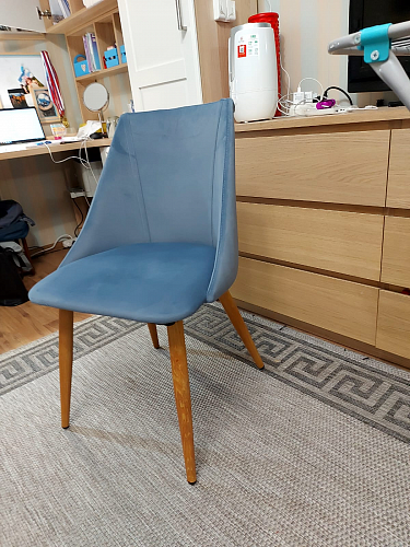 Стул Morgan голубой фото покупателя 20