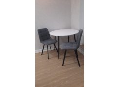 Стул на металлокаркасе Чилли горчичный / белый фото покупателя 494