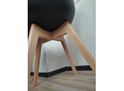 Стул Bonuss blue / wooden legs фото покупателя 1