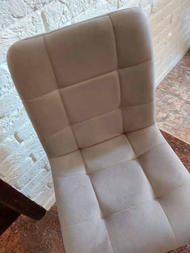 Стул на металлокаркасе Чилли светло-серый / белый каркас фото покупателя 211