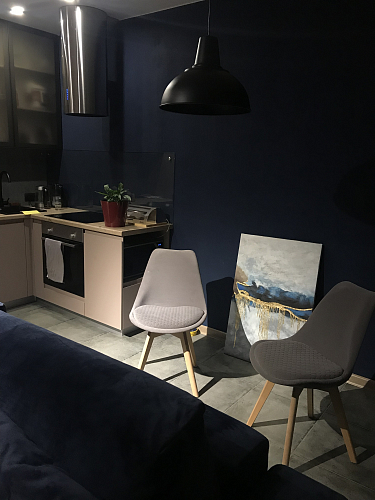 Деревянный стул Bonuss dark gray / black / wood фото покупателя 1