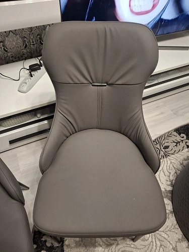 Стул на металлокаркасе Neli beige / black фото покупателя 3
