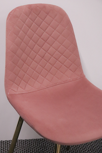 Стул на металлокаркасе Dabl 01 champagne / gold из шоурума 4