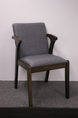 Деревянный стул Artis cappuccino / grey из шоурума 1