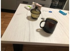 Стол Лота Лофт 120 25 мм сабия / черный матовый фото покупателя 363