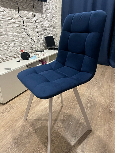 Стул на металлокаркасе Чилли зеленый / черный фото покупателя 1202