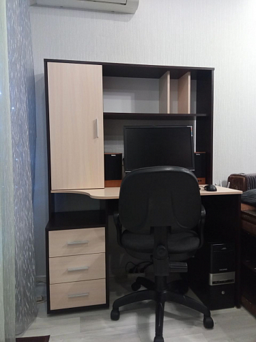 Письменный стол КСТ-16 левый венге / беленый дуб фото покупателя 25