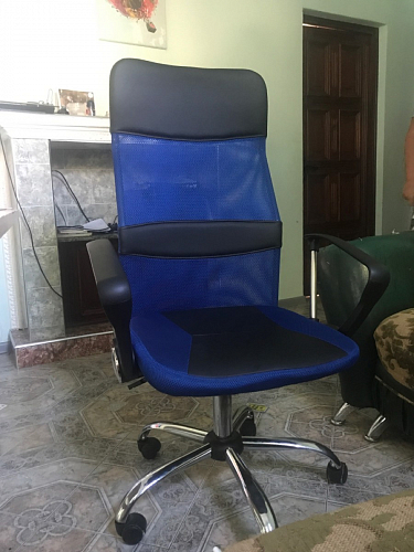 Компьютерное кресло Arano 1 black / chrome фото покупателя 6