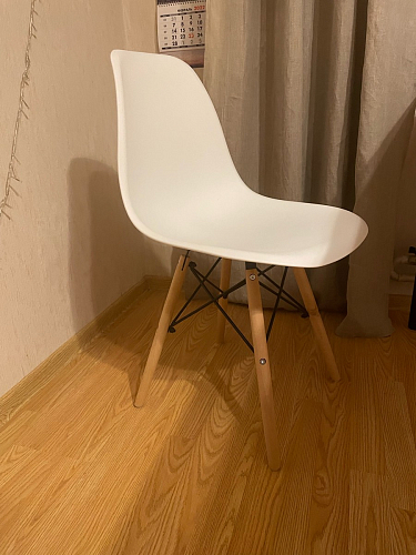 Пластиковый стул Eames PC-015 желтый фото покупателя 90