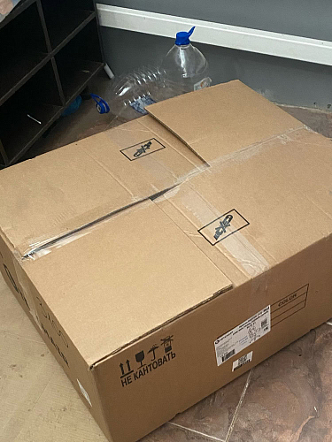 Компьютерное кресло Driver/Драйвер кожзам черный / ткань синий фото покупателя 67