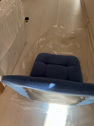 Стул на металлокаркасе Чилли бежевый / белый каркас фото покупателя 1150