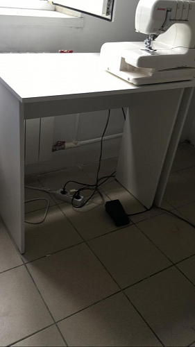 Стол письменный Kiwi белый  - Уцененный экземпляр фото покупателя 154