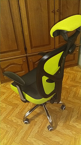 Компьютерное кресло Lody 1 серое / черное фото покупателя 7