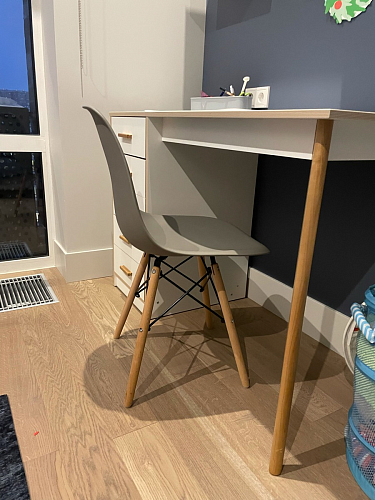 Пластиковый стул Eames PC-015 серый фото покупателя 231