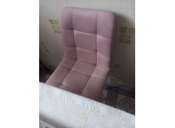 Стул на металлокаркасе Чилли розовый / черный каркас фото покупателя 632