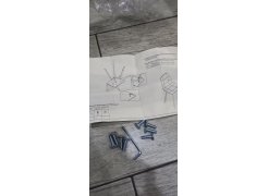 Стул на металлокаркасе Седа К 02 светло-серый / белый фото покупателя 331