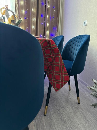 Стул на металлокаркасе Gabi 1 light purple / black фото покупателя 593