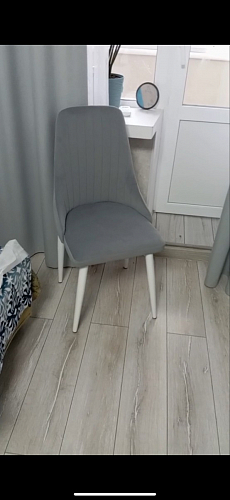 Стул на металлокаркасе Kora black / gray фото покупателя 307