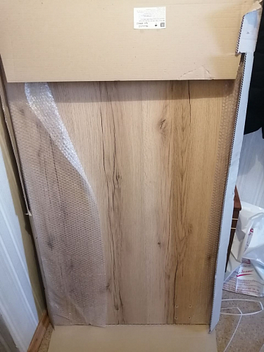 Стол Лота Лофт 120 32 мм бетон / черный матовый фото покупателя 159