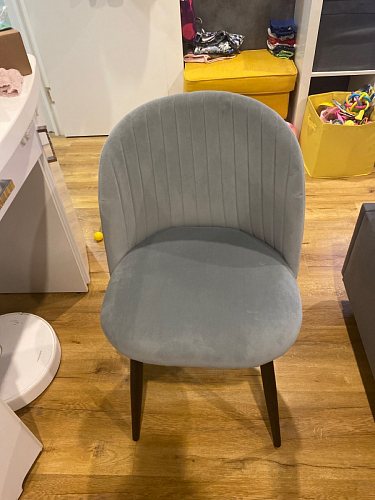 Стул на металлокаркасе Gabi latte / gold / black фото покупателя 177