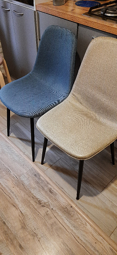 Стул на металлокаркасе Lilu pink / black фото покупателя 40