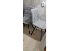 Стул на металлокаркасе Чилли горчичный / белый фото покупателя 467