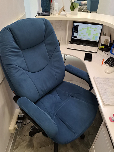 Компьютерное кресло Comfort lux черныq фото покупателя 87