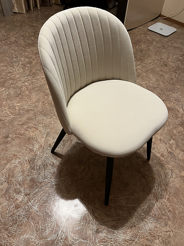 Стул на металлокаркасе Gabi gray / black фото покупателя 902