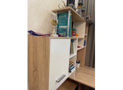 Стол компьютерный Джаз-15 белый правый фото покупателя 177