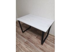 Стол Лота Лофт 140 25 мм юта / белый матовый фото покупателя 591