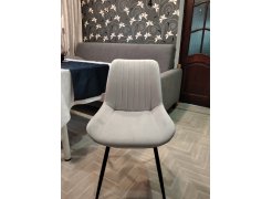 Стул на металлокаркасе Вейв темно-серый / черный фото покупателя 279