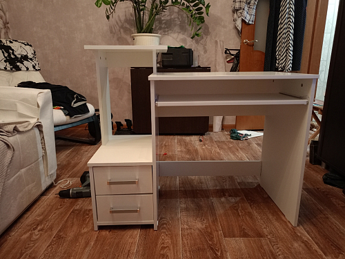 Компьютерный стол Джаз-24 левый венге фото покупателя 146